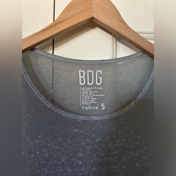 Urban Outfitters BDG Distressed Sheer Tank Top - Picture 2 of 2